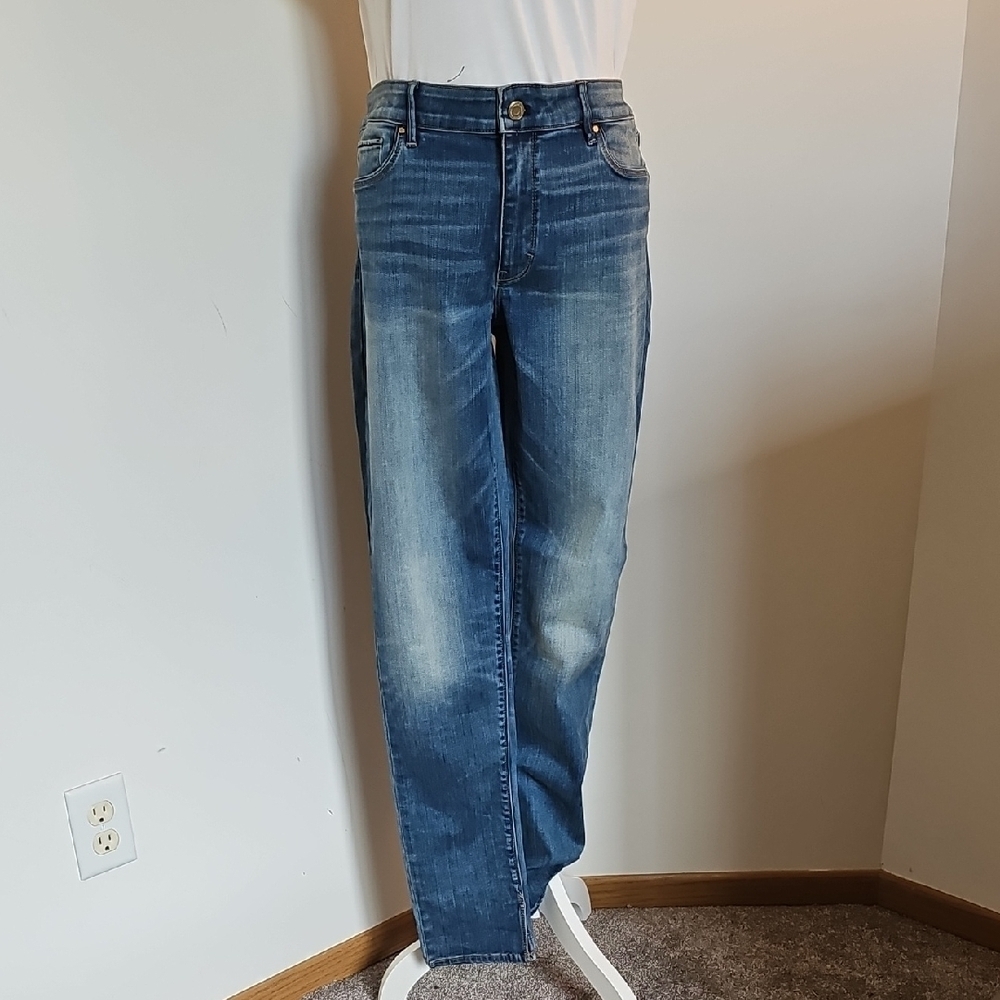 White House Black Market Blue Slim Leg Jeans
